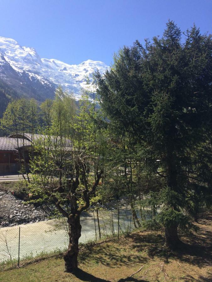 Studio Lumineux Avec Vue Sur Le Massif Du Mont-Blanc Chamonix Exterior photo